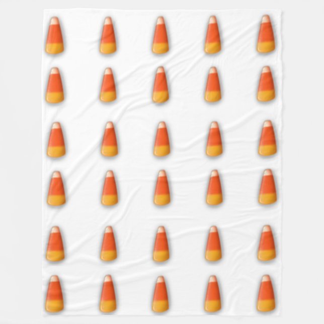 Candy corn Fleece Blanket (Framsidan)