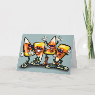 Candy corn Gang-kort Kort