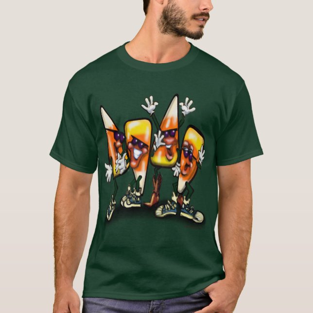 Candy corn Gang T Shirt (Framsida)