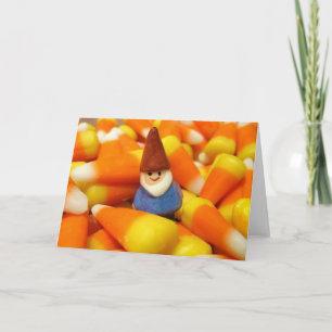 Candy corn Gnome Kort