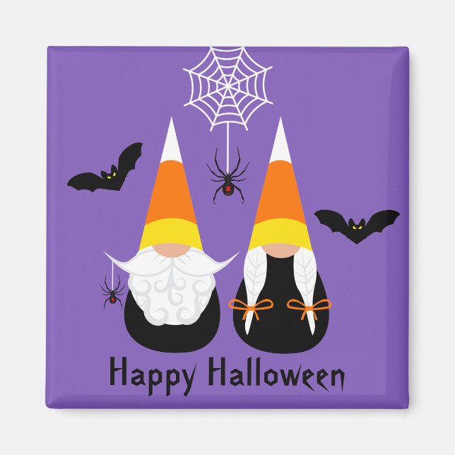Candy corn Gnomes Magnet (Framsidan)