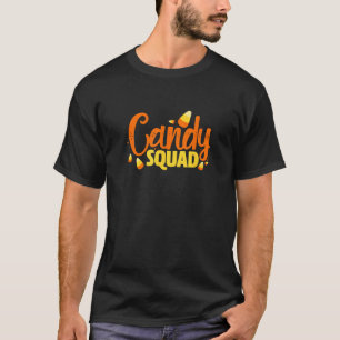 Candy corn Halloween Costume Funny Candy Squad T S T Shirt