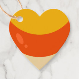 Candy corn Halloween Gåvor Etiketter