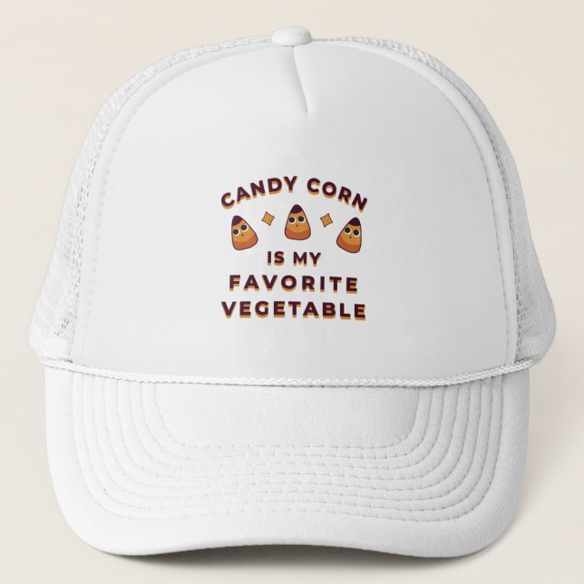 Candy Corn Halloween Keps (Framsida)
