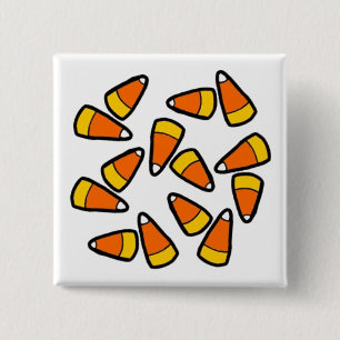 Candy corn Halloween knäppas Knapp