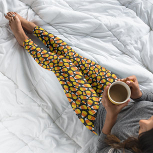 Candy corn Halloween Leggings