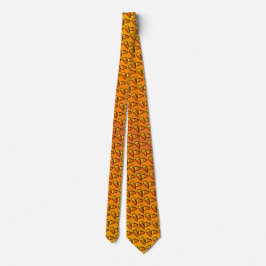 Candy corn Halloween Nect Tie Slips