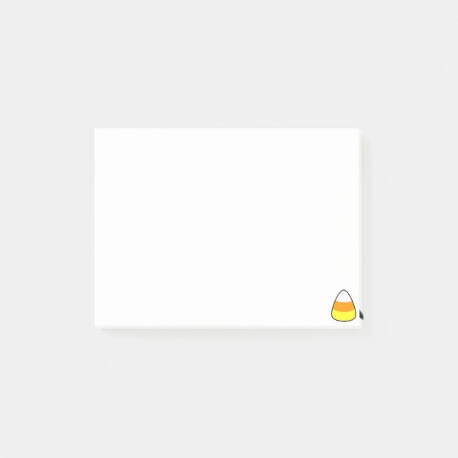 Candy corn Halloween Post-it Notes (Framsida)
