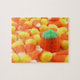 Candy corn Halloween Pussel
