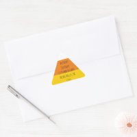 Candy corn Halloween Returadress