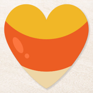 Candy corn Halloween Underlägg Papper