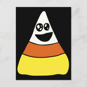 Candy corn Happiness Halloween Cute Candies Vykort