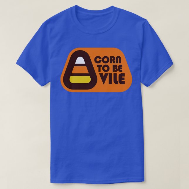 Candy corn Hater Halloween Candy Last Minute Costu T Shirt (Design framsida)