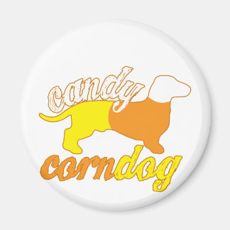 Candy corn Hund Magnet