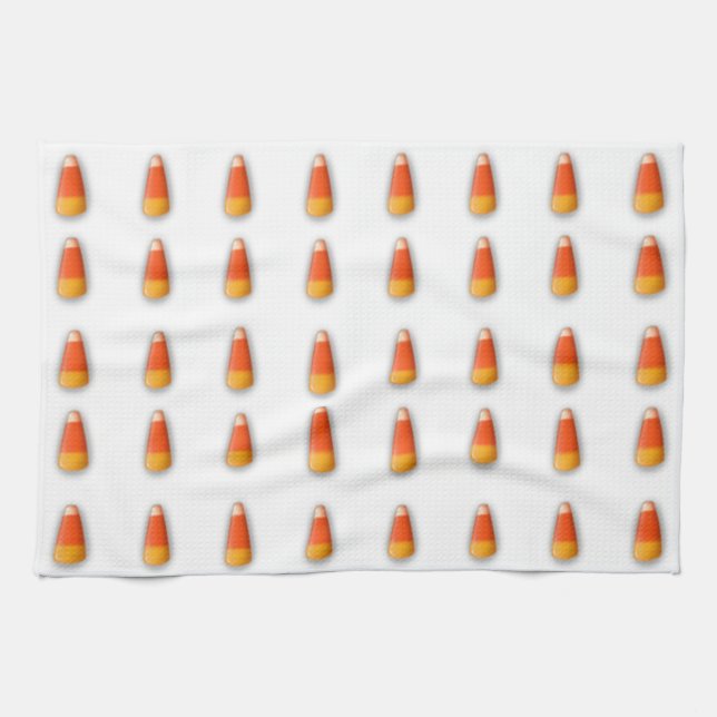 Candy corn Kitchen Towel Kökshandduk (Horisontell)