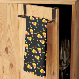 candy corn Kitchen Towel Kökshandduk