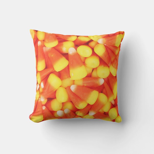 Candy corn kudder kudde (Framsida)