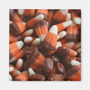 Candy corn magnet