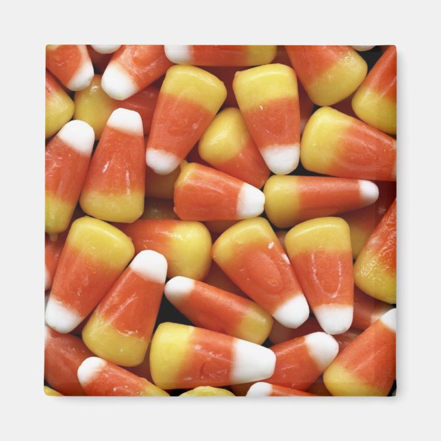 Candy corn Magnet - Anpassadet (Framsidan)