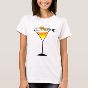 Candy corn Martini Tee-skjorta T Shirt