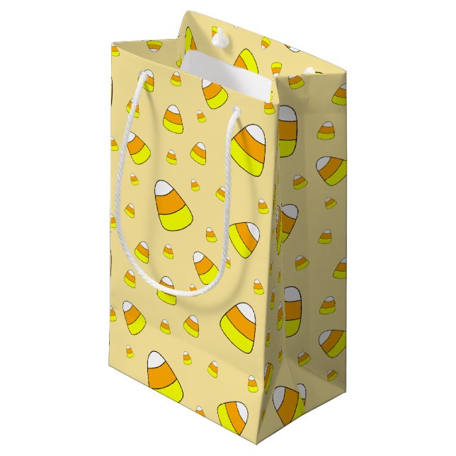 Candy corn Mönster Halloween (Framsidan Vinklad)