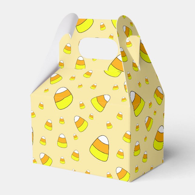 Candy corn Mönster Halloween Presentaskar (Framsidan Sidan)