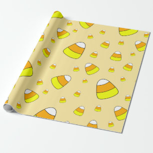 Candy corn Mönster Halloween Presentpapper