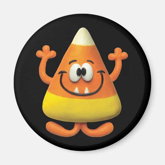 Candy corn Monster Magnet (Framsidan)