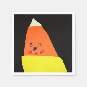 Candy corn Monster Pappersservett