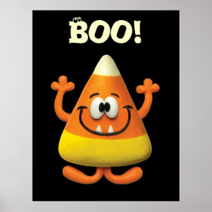 Candy corn Monster Poster