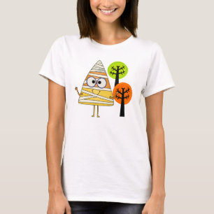 Candy corn Mummy Halloween T Shirt