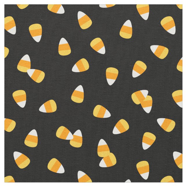 Candy corn på Black Tyg (Närbild)
