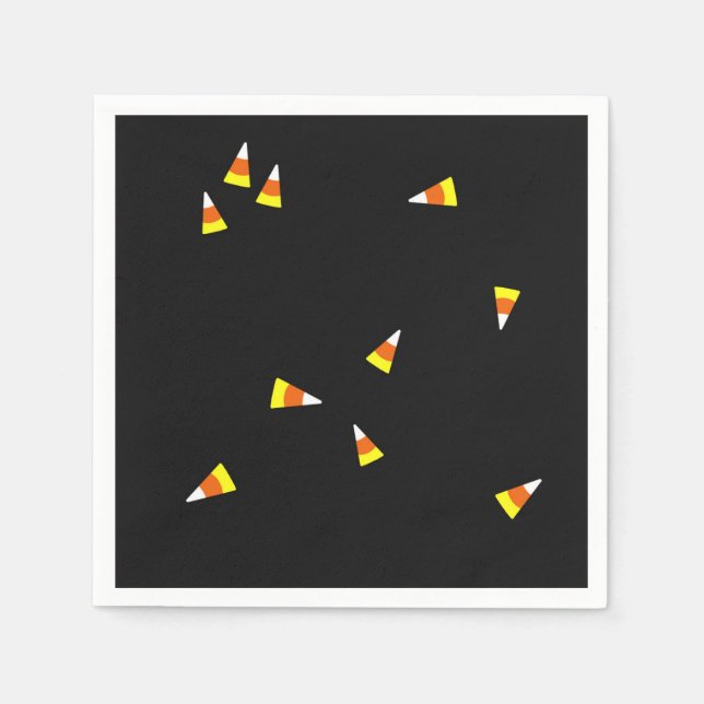 Candy corn Pappersservett (Framsidan)