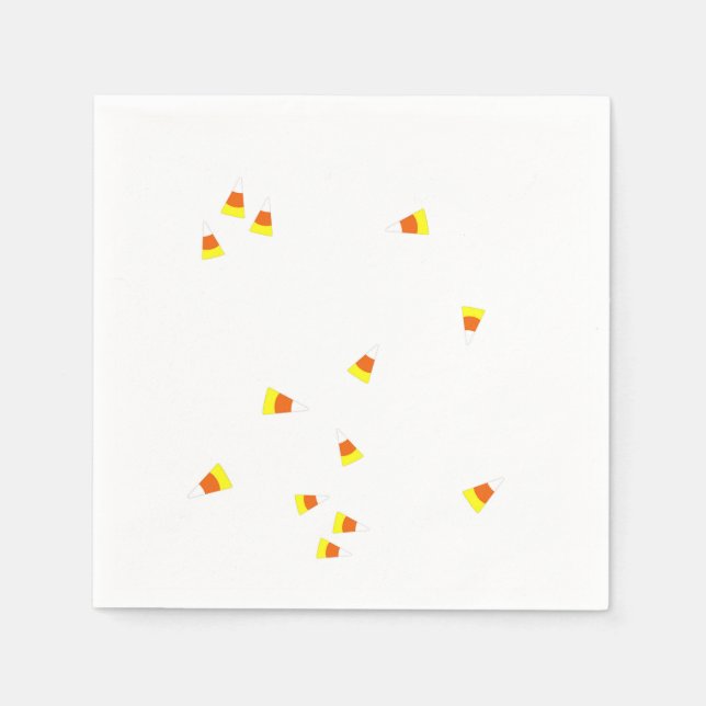 Candy corn Pappersservett (Framsidan)