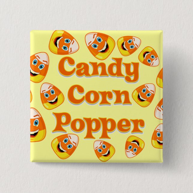 Candy corn Popper Knapp (Framsida)