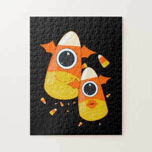 Candy corn pussel