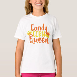 Candy corn Queen Roligt Halloween T Shirt