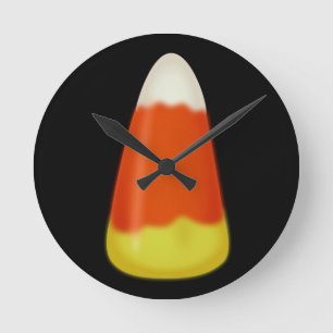 Candy corn rund klocka