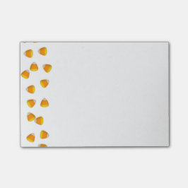 Candy corn som Posta-Det noterar Post-it Block