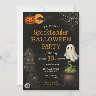 Candy corn, Spooktacular Halloween fest Inbjudan