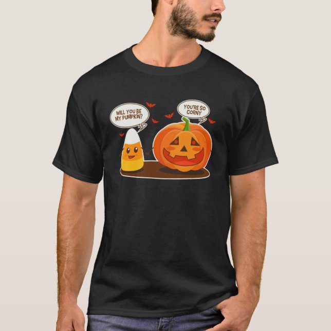 Candy Corn T Shirt (Framsida)
