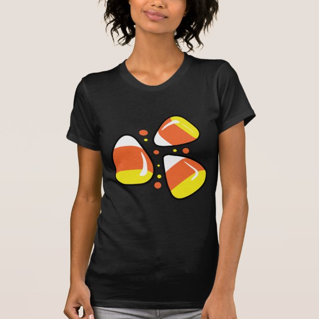 Candy corn t shirt (Framsida)