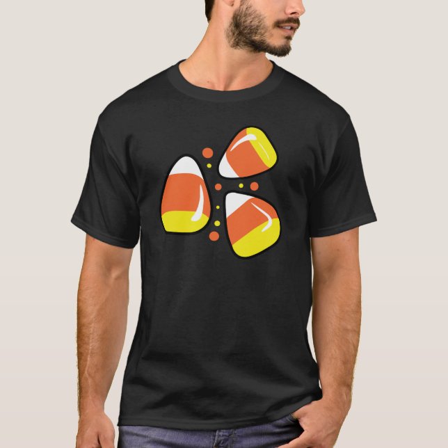 Candy corn t shirt (Framsida)