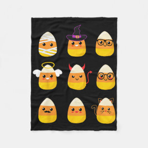 Candy corn-tecken - Cute Halloween Kid Fleecefilt
