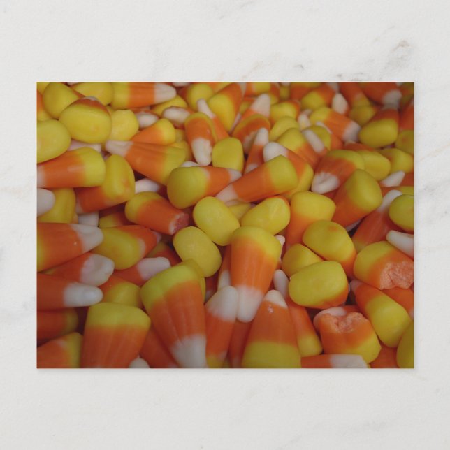 Candy corn Traditionell Vykort (Framsida)