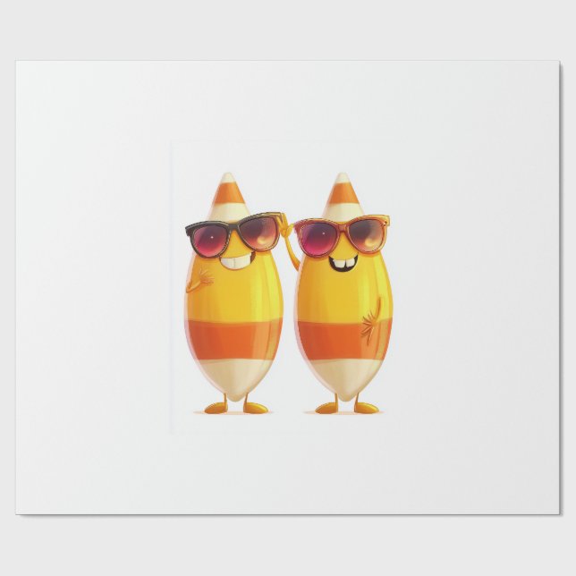 Candy Corn-truppen Presentpapper (Platt)