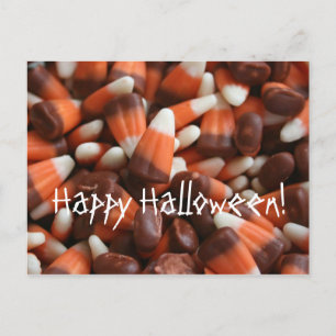 candy corn vykort