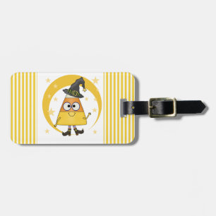 Candy corn Witch Halloween Bagagebricka