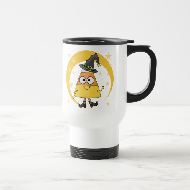 Candy corn Witch Halloween Resemugg (Höger)