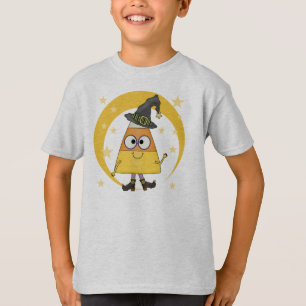 Candy corn Witch Halloween Tröja